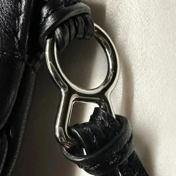 🔥🔥Christian Louboutin Mouchara Black Leather Tote Shoulder Bag BRAND NEW! - Picture 11 of 16